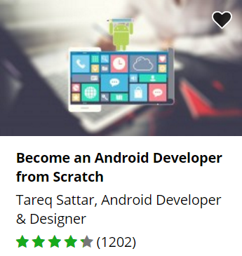 Udemy free Android development course.