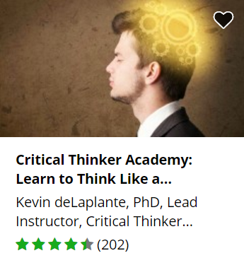 Udemy free critical thinking course.