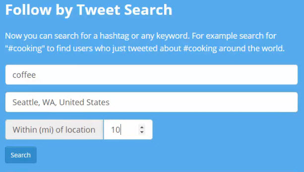 tweet search